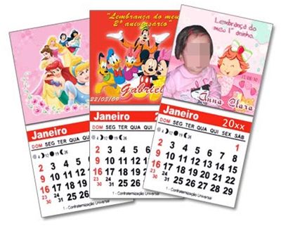 Mini Calendário