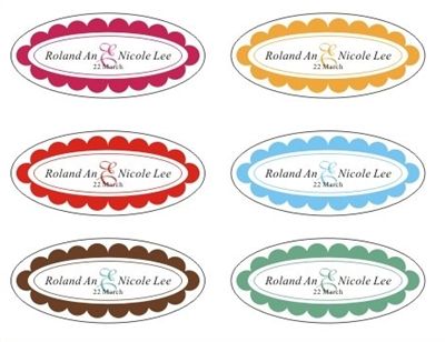 Etiquetas Personalizadas Redondas
